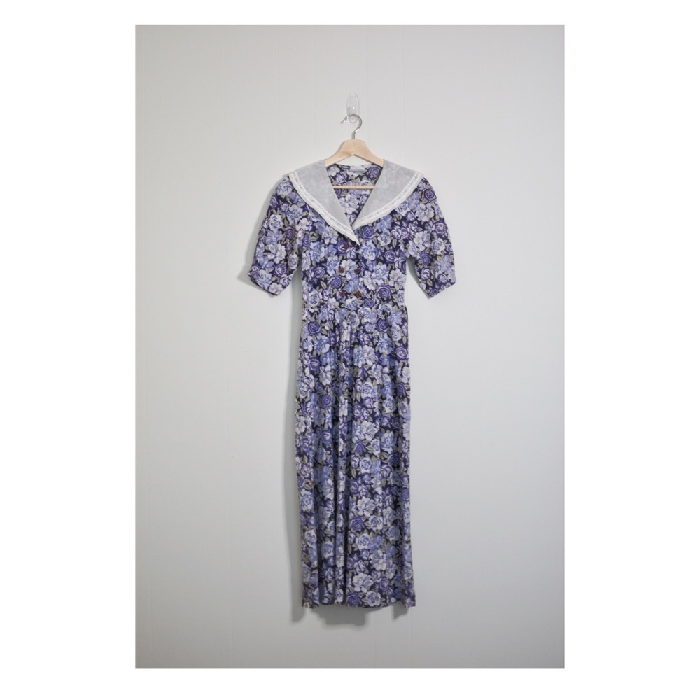 Vintage Laura Ashley tea party floral dress